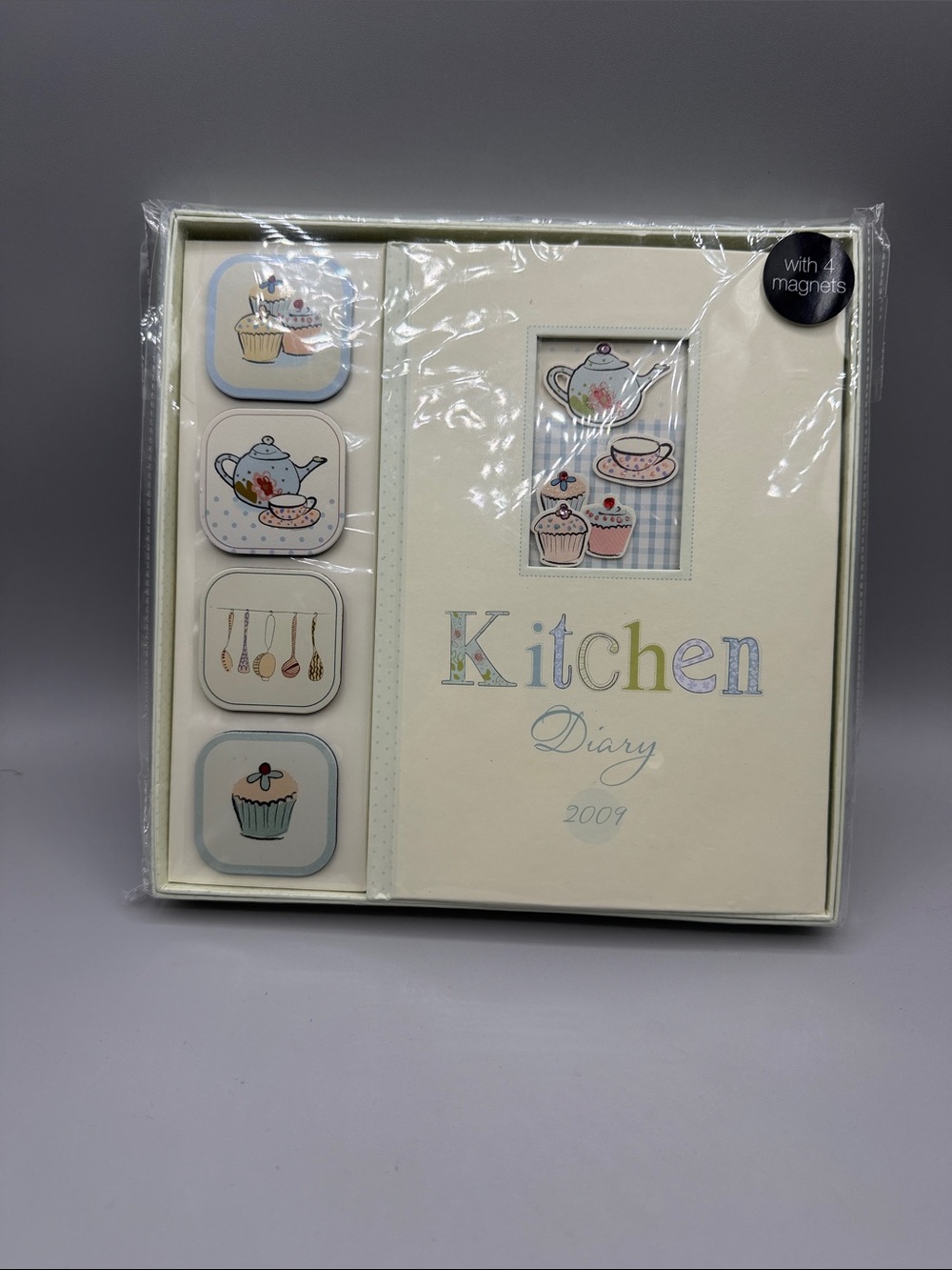 Marks & Spencer Kitchen Diary Journal and Decorative Magnets